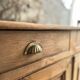 Buffet parisien en bois brut