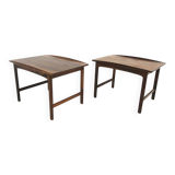 Set of "Frisco" rosewood bedside tables, Folke Ohlson, Sweden, 1960