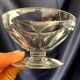 Duo of baccarat crystal champagne glasses, talleyrand model