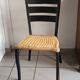 Italian designer rope chair in the Spinetto/Gio Ponti style
