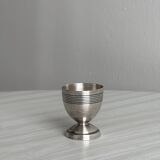 Silver-plated egg cup