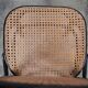 Chairs in curved beech and vienna straw, 1980s, set of 4