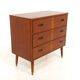 Scandinavian mahogany chest of drawers, Sweden, 1950