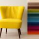 Mid-century modern lounge chair in velvet, 1950s