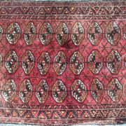 Handmade Afghan Turkmen rug 98x178 cm
