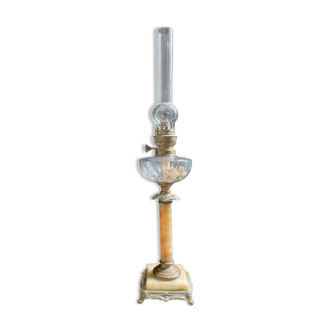 Marble oil lamp