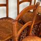 6 anciennes chaises bistrot