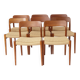 Large Set of 8 Niels Otto Møller Teak Dining Chairs – Model 75 (1950s)