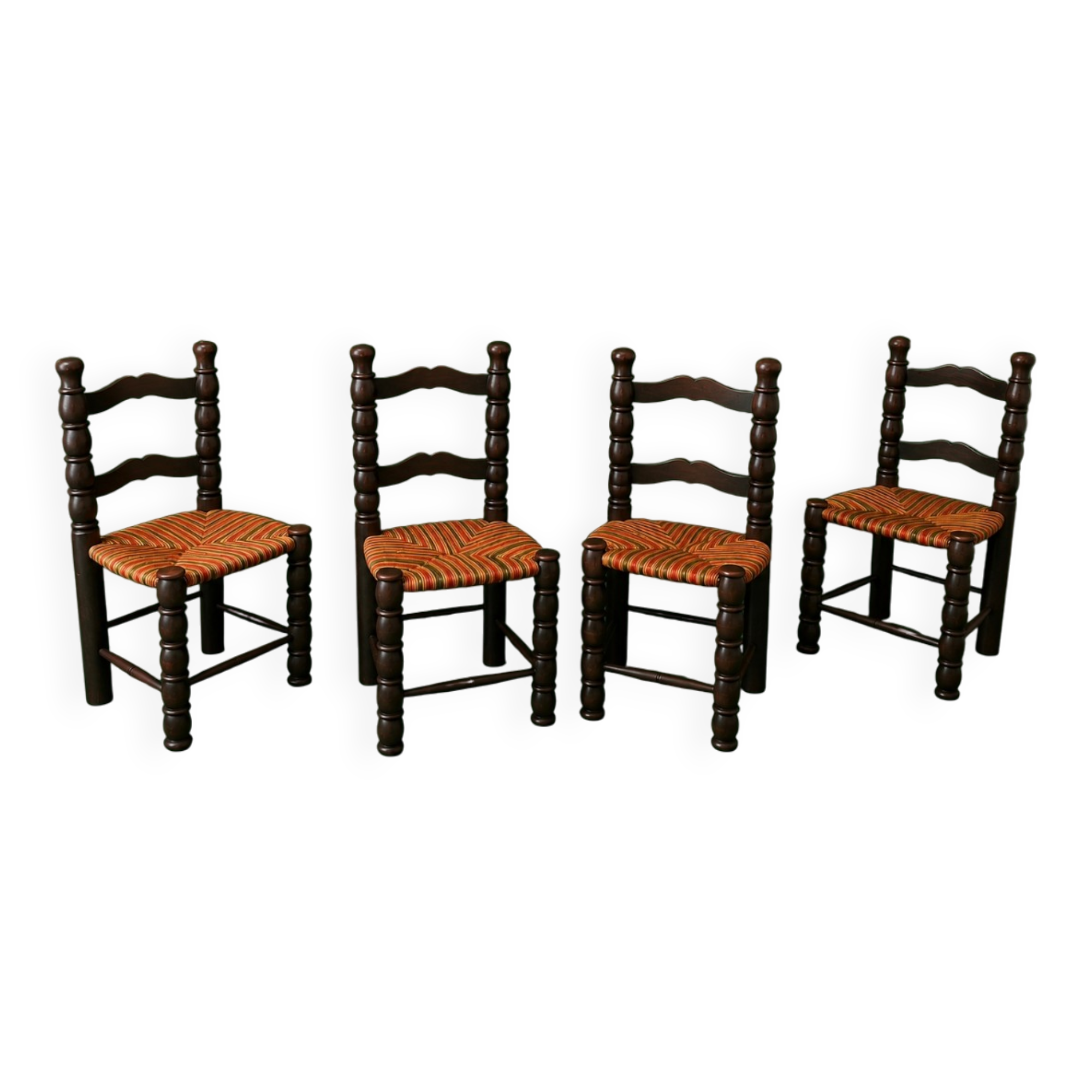 4 chaises dudouyt