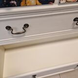 Commode fleurie