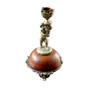 Bougeoir au putti en