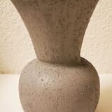 Lot vases glass cemented appearance