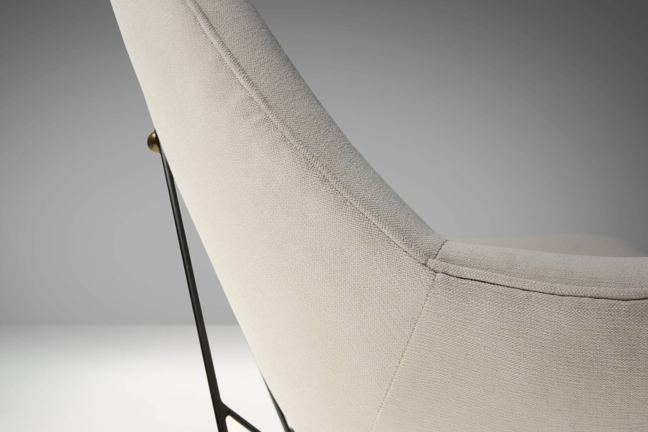 Cosmos Living Room Set of 3 by Augusto Bozzi for Saporiti, Italy, 1954