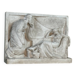 Sculpture en plâtre, - 1900