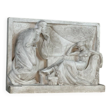 Plaster sculpture, circa 1900