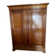 2-door wardrobe in solid cherry wood – Atelier Bonsecours