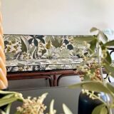 Vintage rattan bench from Maison Kok