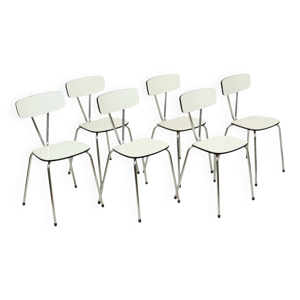 6 chaises en formica