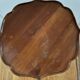 Vintage wooden pedestal table
