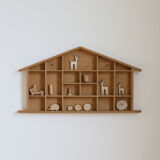 Shelf wooden house