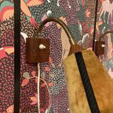 Pair of modular wall lights, Scandinavian design, 1950s.