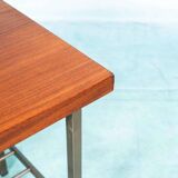 Vintage teak side table for TV/audio, 1960s in teak.
