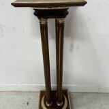 Napoleon III style mahogany display column, 20th century