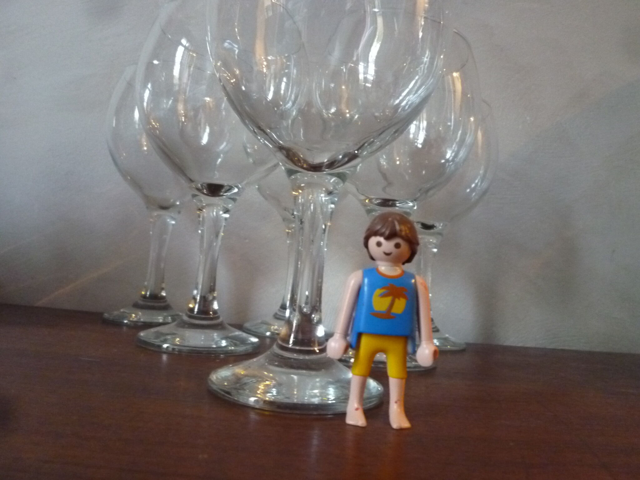 Set of 6 glasses at Gin Tonic