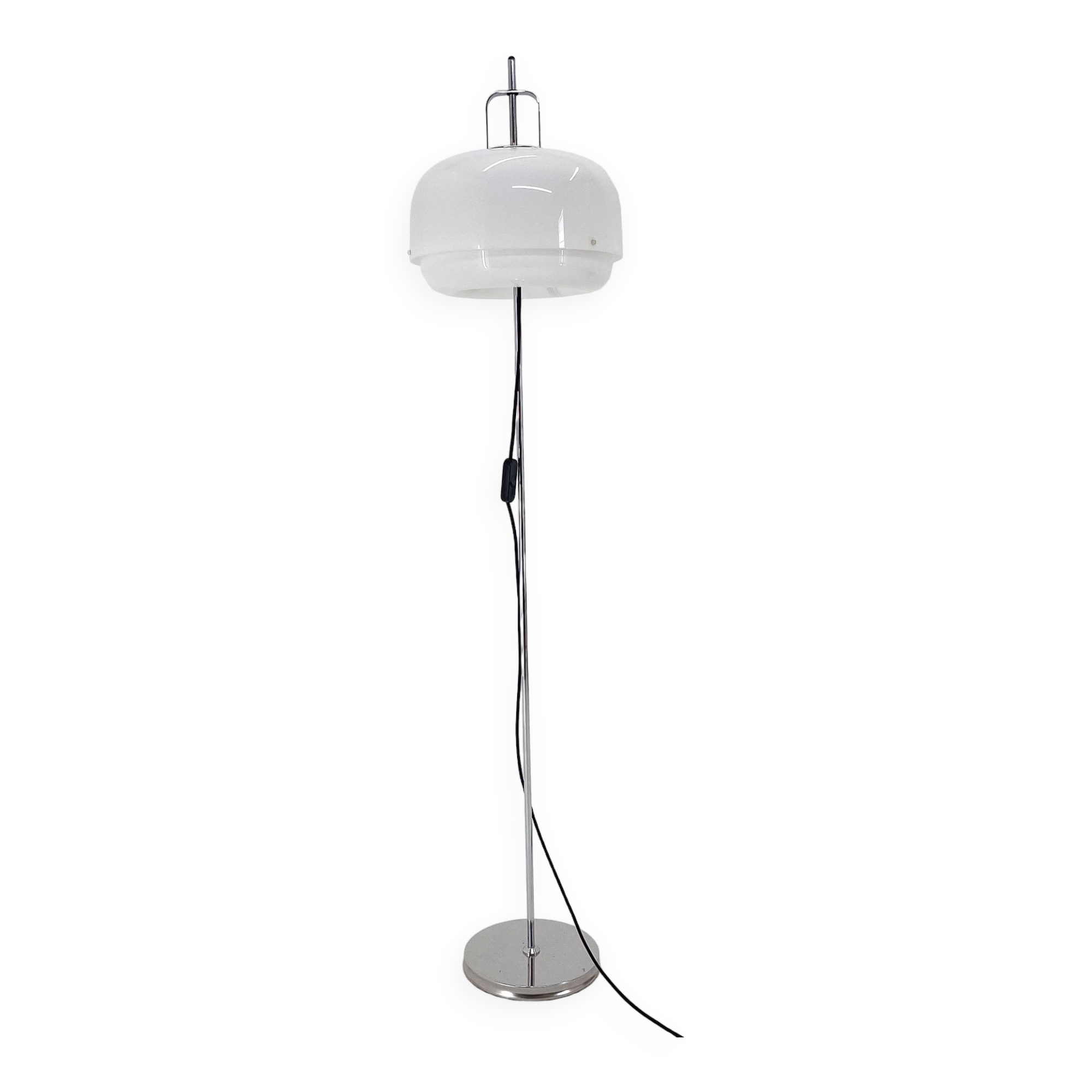 1970s Adjustable Floor Lamp Designed by Guzzini for Meblo, Italy