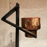 Porte cendrier vintage sur pied