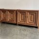 Buffet brutaliste, Biosca, bois massif, fabrication artisanale, Espagne
