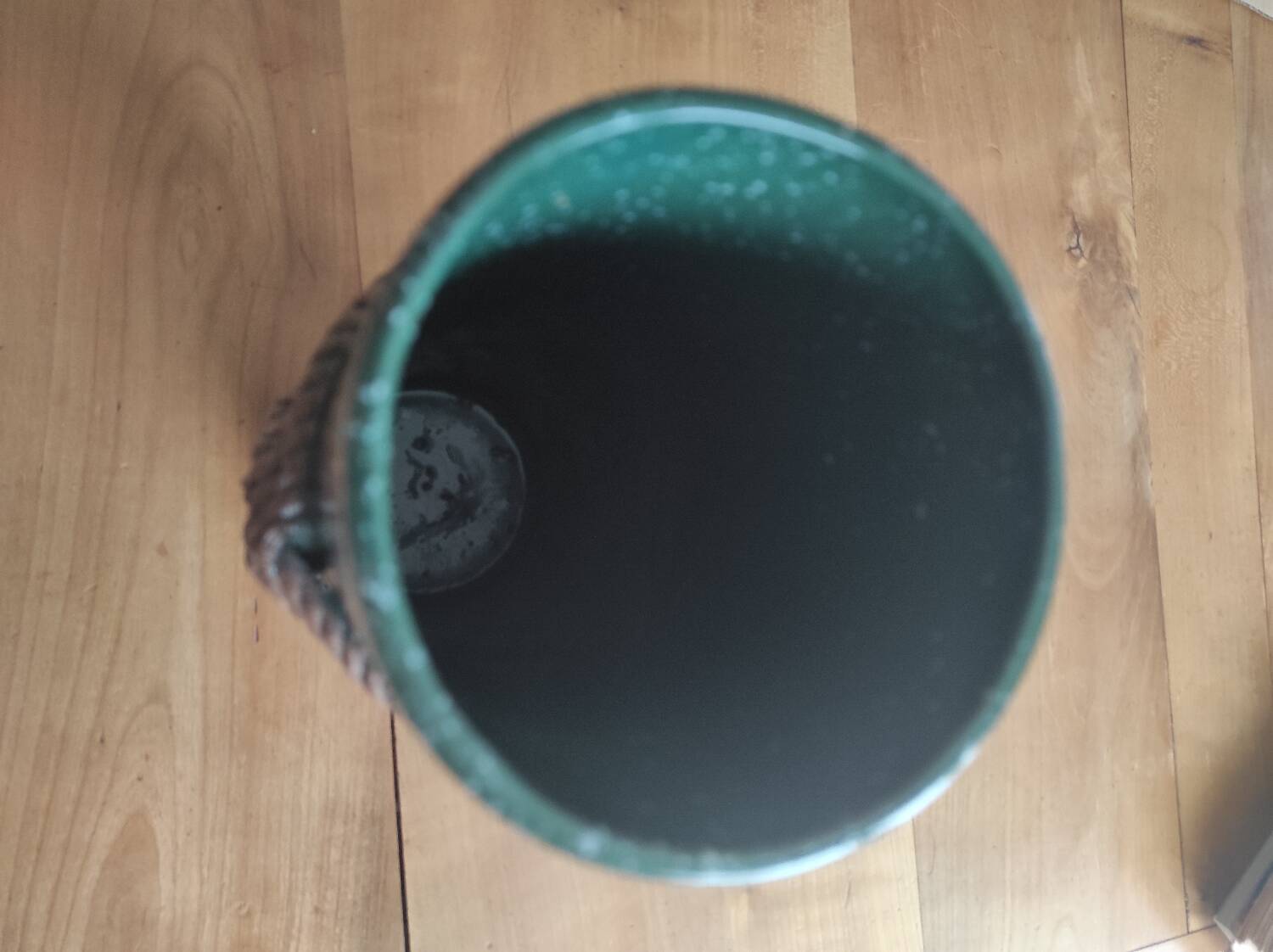 Nautical knot decor vase