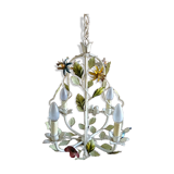 Four-burner vegetable chandelier in painted metal