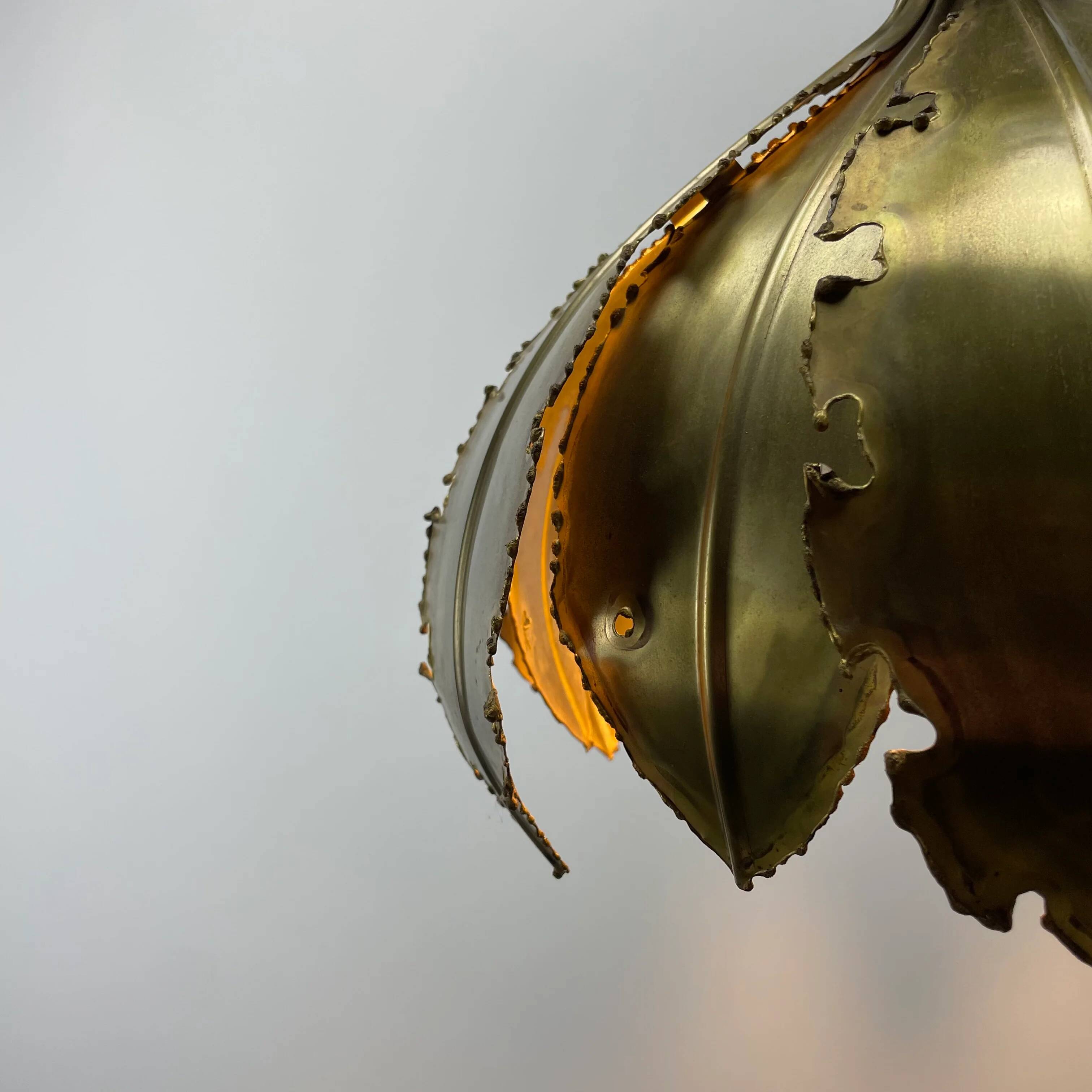 Butterfly pendant lamp in copper by Svend Aage Holm Sørensen 1960