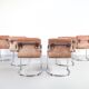 Set of 6 armchairs by Guido Faleschini, 1970s, Mariani Italia, publisher