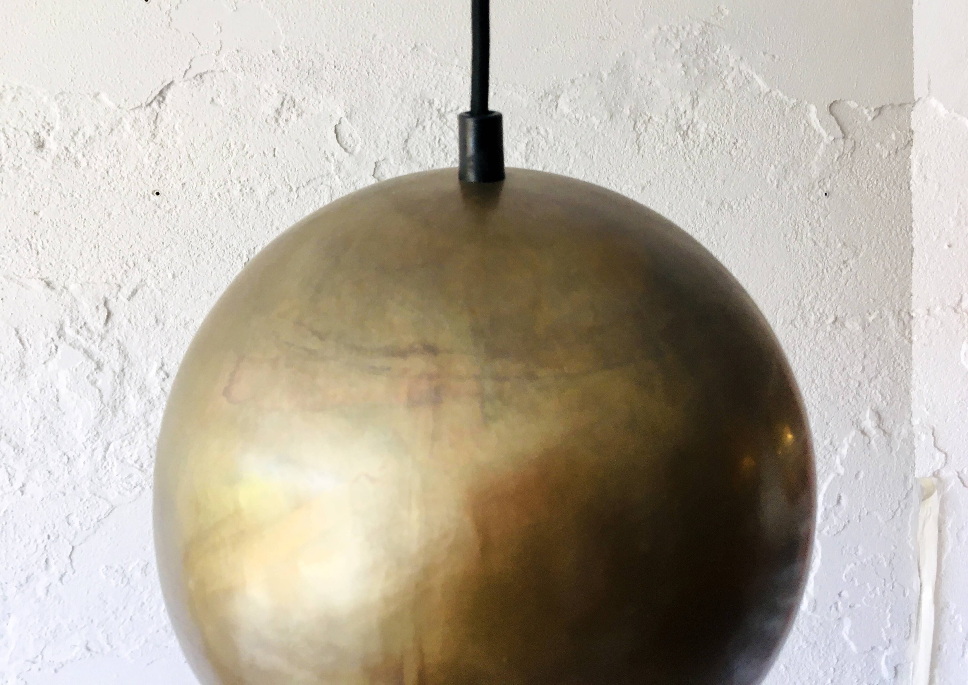 Brass Lamp, Italy 1950s