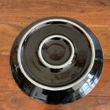 Stoneware carafe and plate