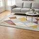 "Terrace" hand-tufted rug by Tisca Switzerland from the 1990s.