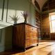 Small Antique walnut and walnut veneered Chest of Drawers – Neoclassic