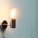 Vintage wall lamp from the space age by Motoko Ishii for Staff, 1970s.