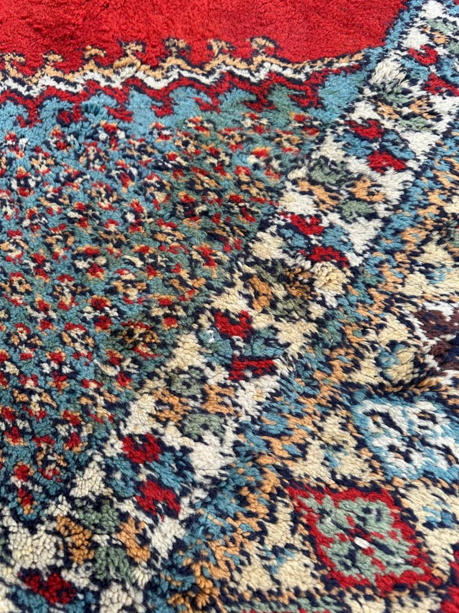 Handmade Moroccan rug