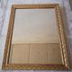 Miroir cadre bois doré 56 x 45 cm