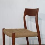 Model chair 77 by Niels O Moller Denmark 1960