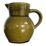 Pichet vintage en céramique vernissée