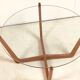 Coffee table made by Lebus in solid teak