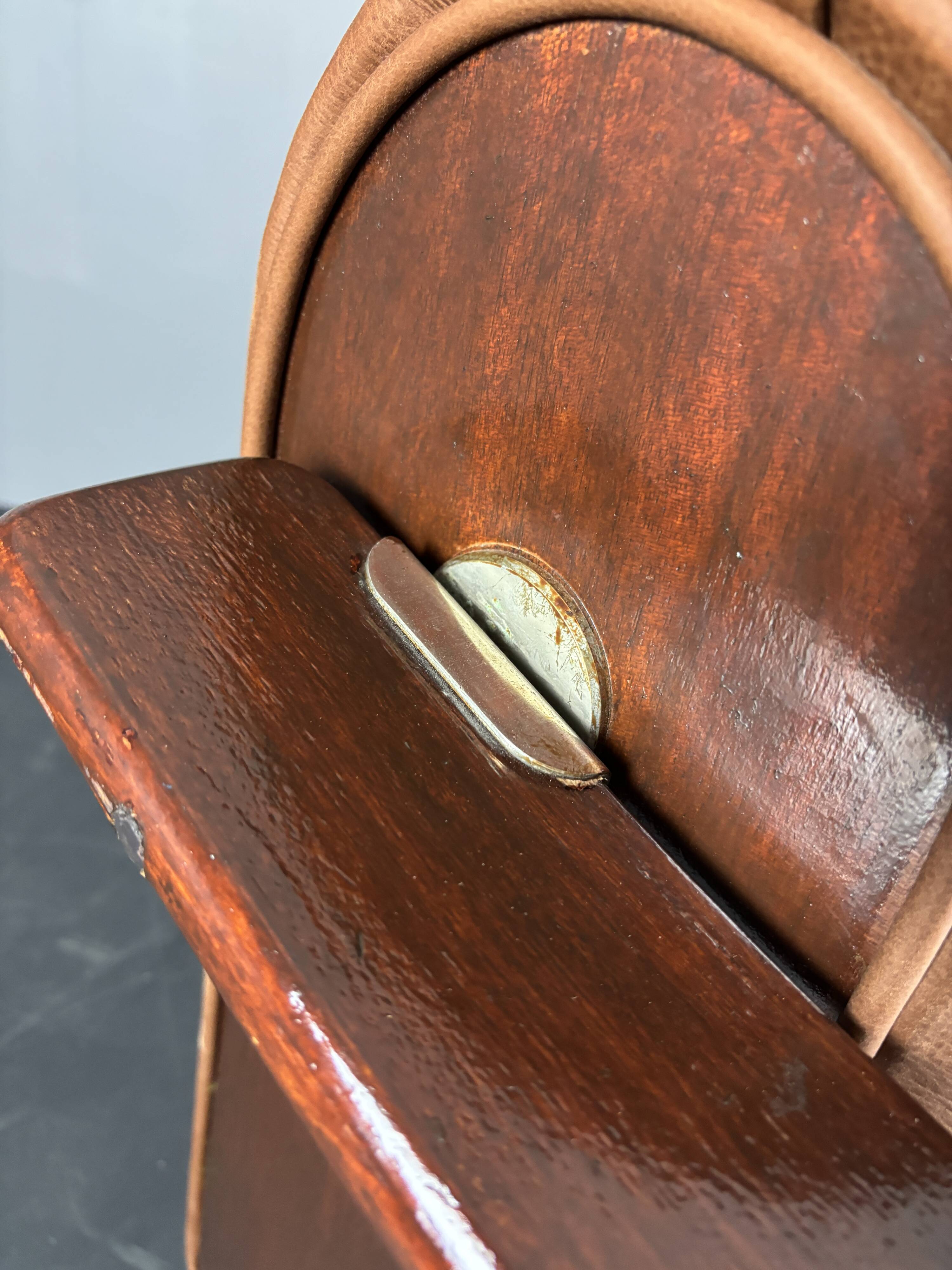 Midcentury brutalist embassy lounge or easy low club chair, 1960s