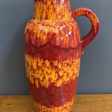 Ceramic flame vase by Scheurich Germany model 420-37