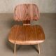 Fauteuil lounge Charles & Ray Eames LCW en noyer pour Herman Miller