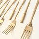 12 dessert forks, Hollywood Regency - circa 1970