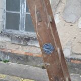 Large double wood ladder